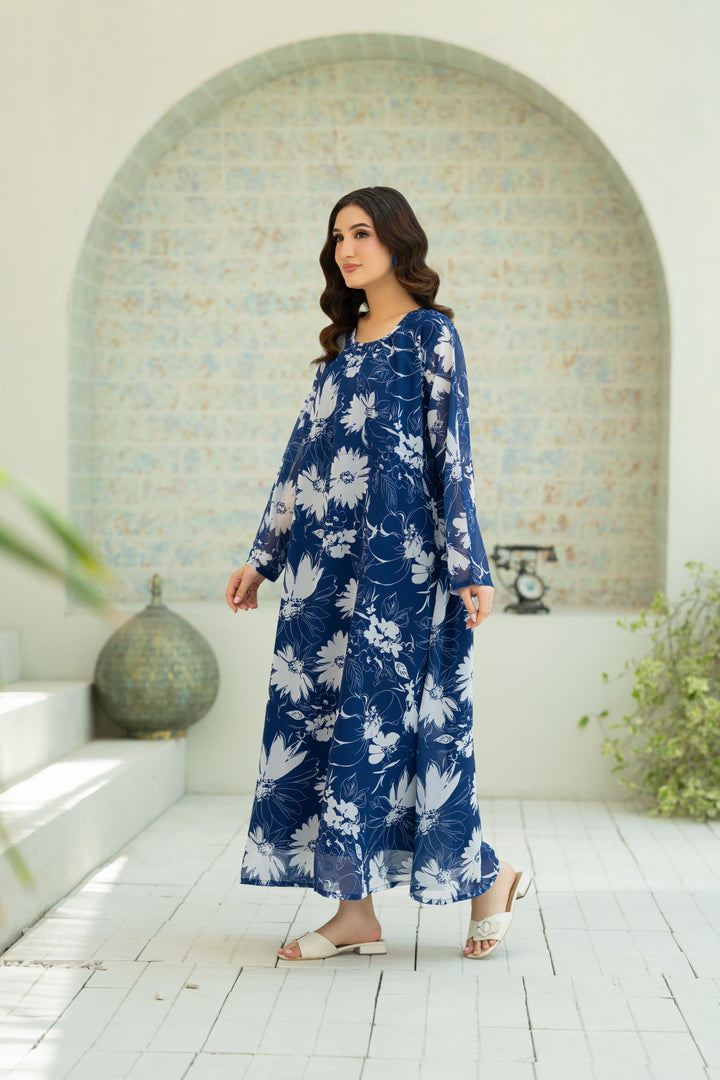 Blue Petal Dress