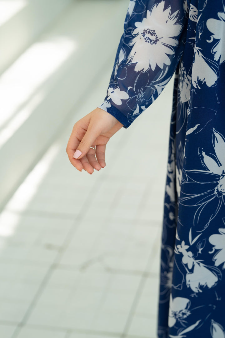 Blue Petal Dress