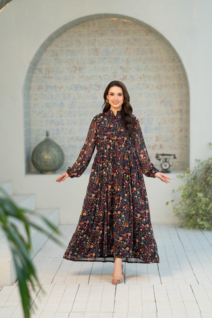 Bloom Print Dress