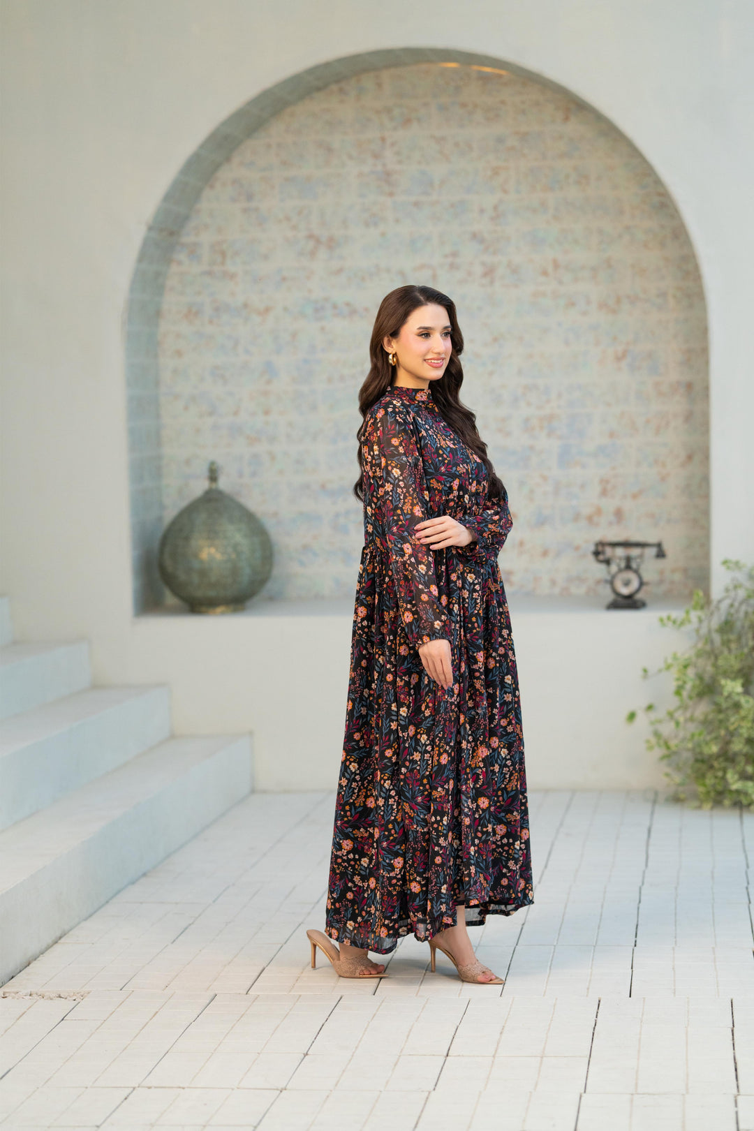 Bloom Print Dress
