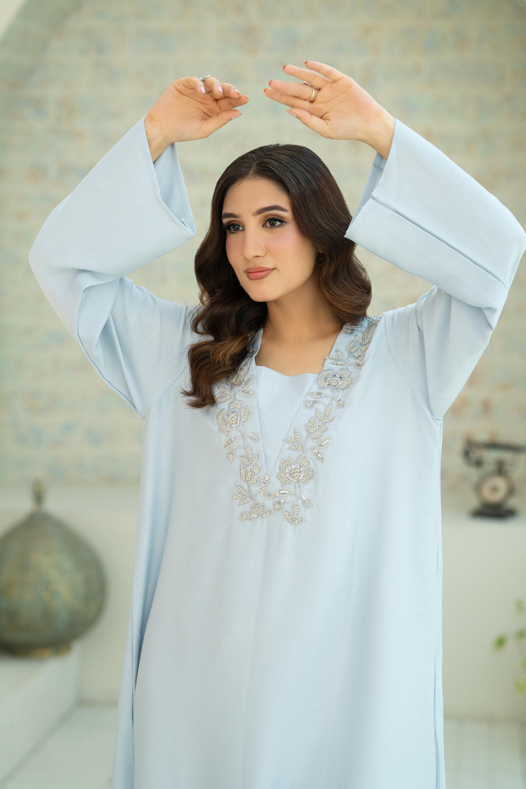 Mint Petal Kaftan