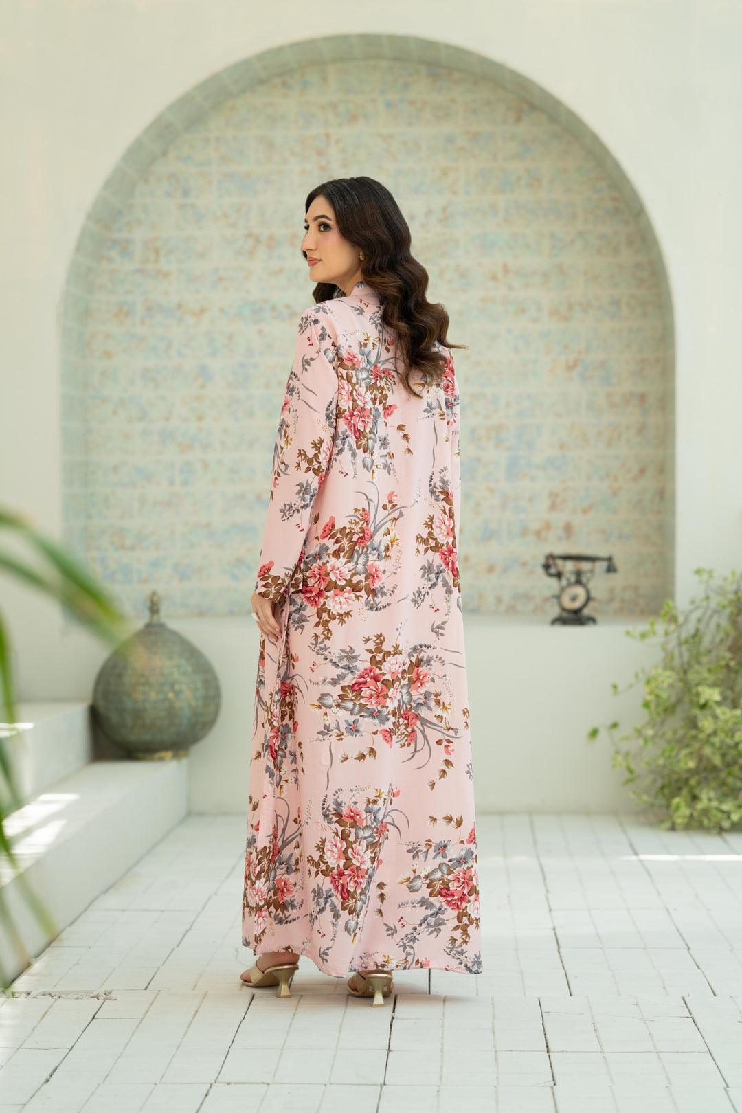 Blush Bloom Kaftan