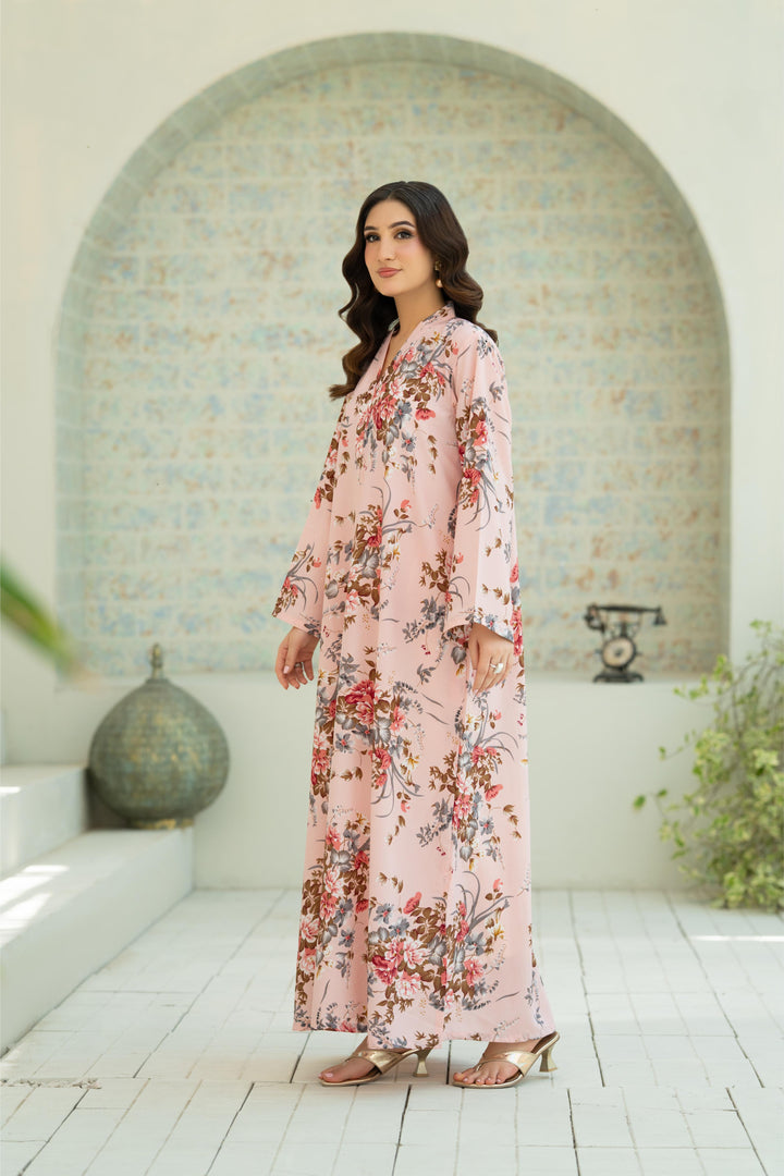 Blush Bloom Kaftan