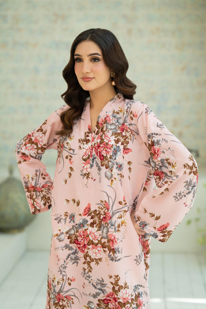 Blush Bloom Kaftan