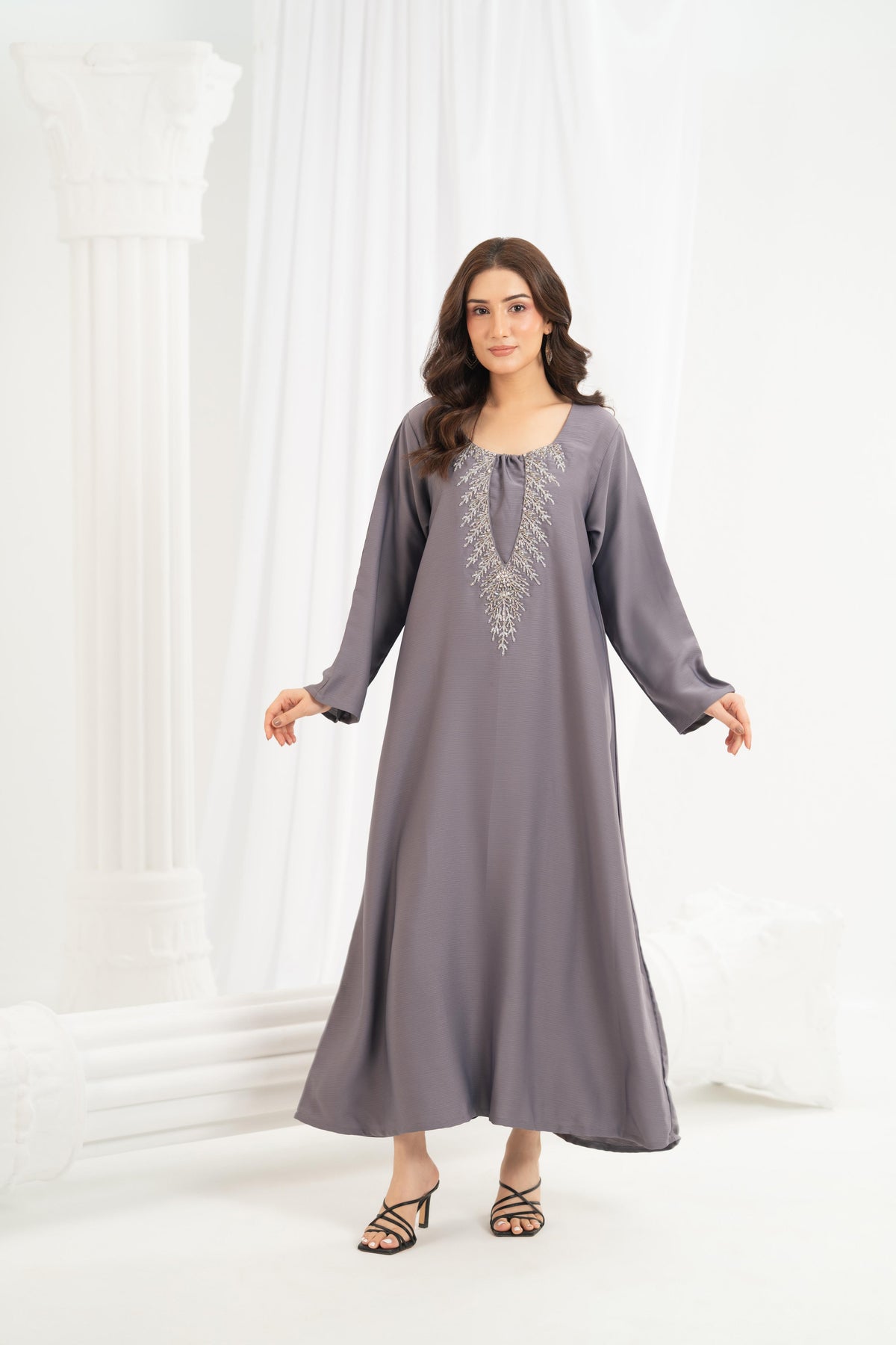 Mauve Petal Kaftan