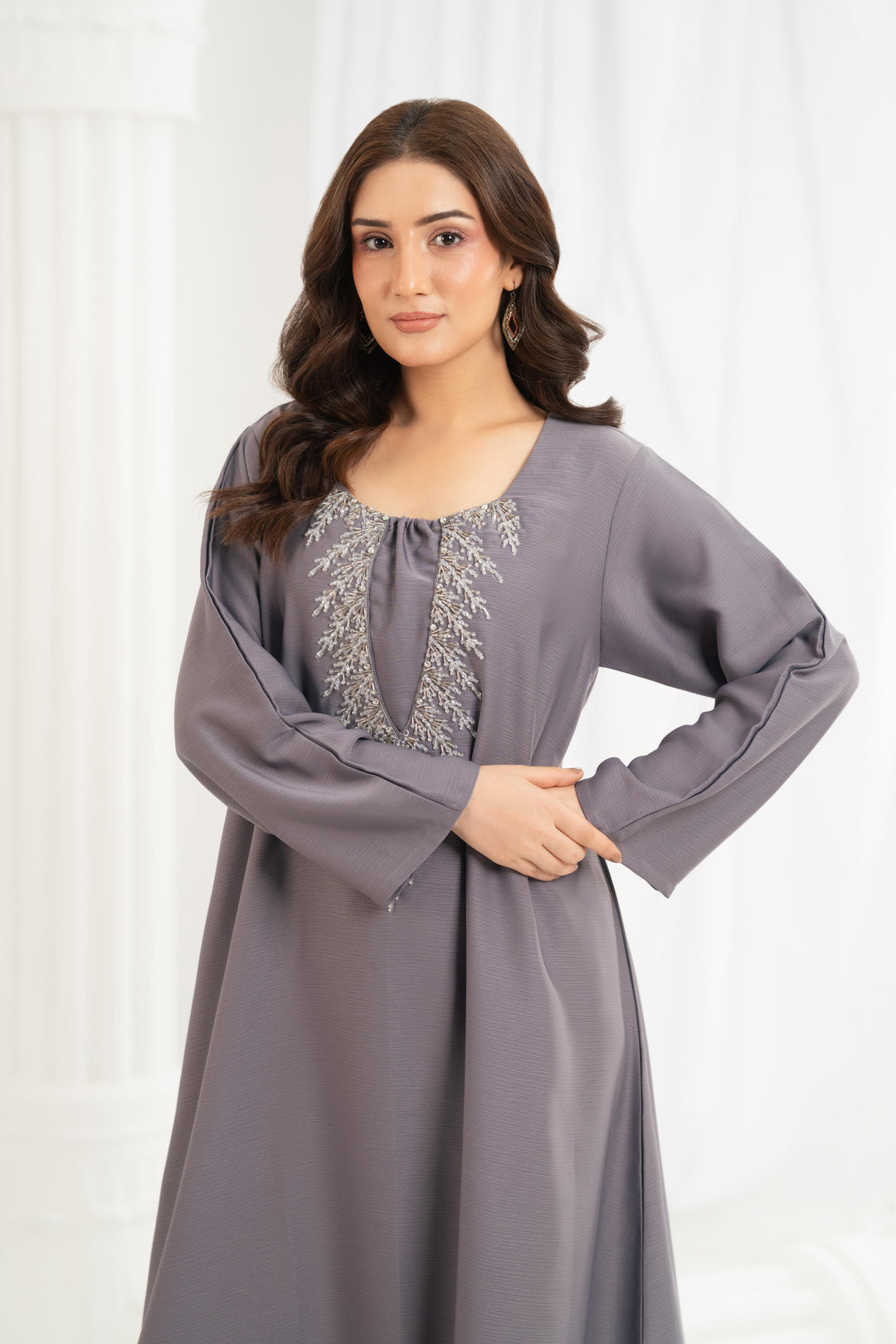 Mauve Petal Kaftan