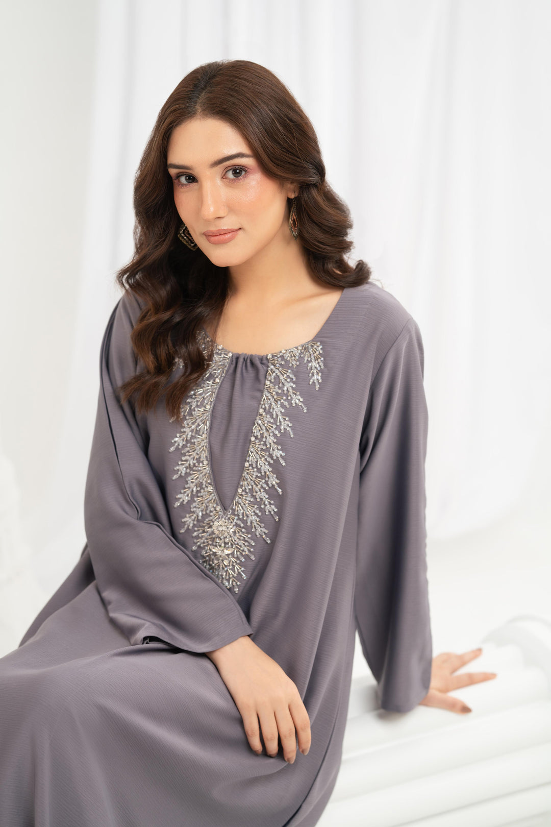 Mauve Petal Kaftan