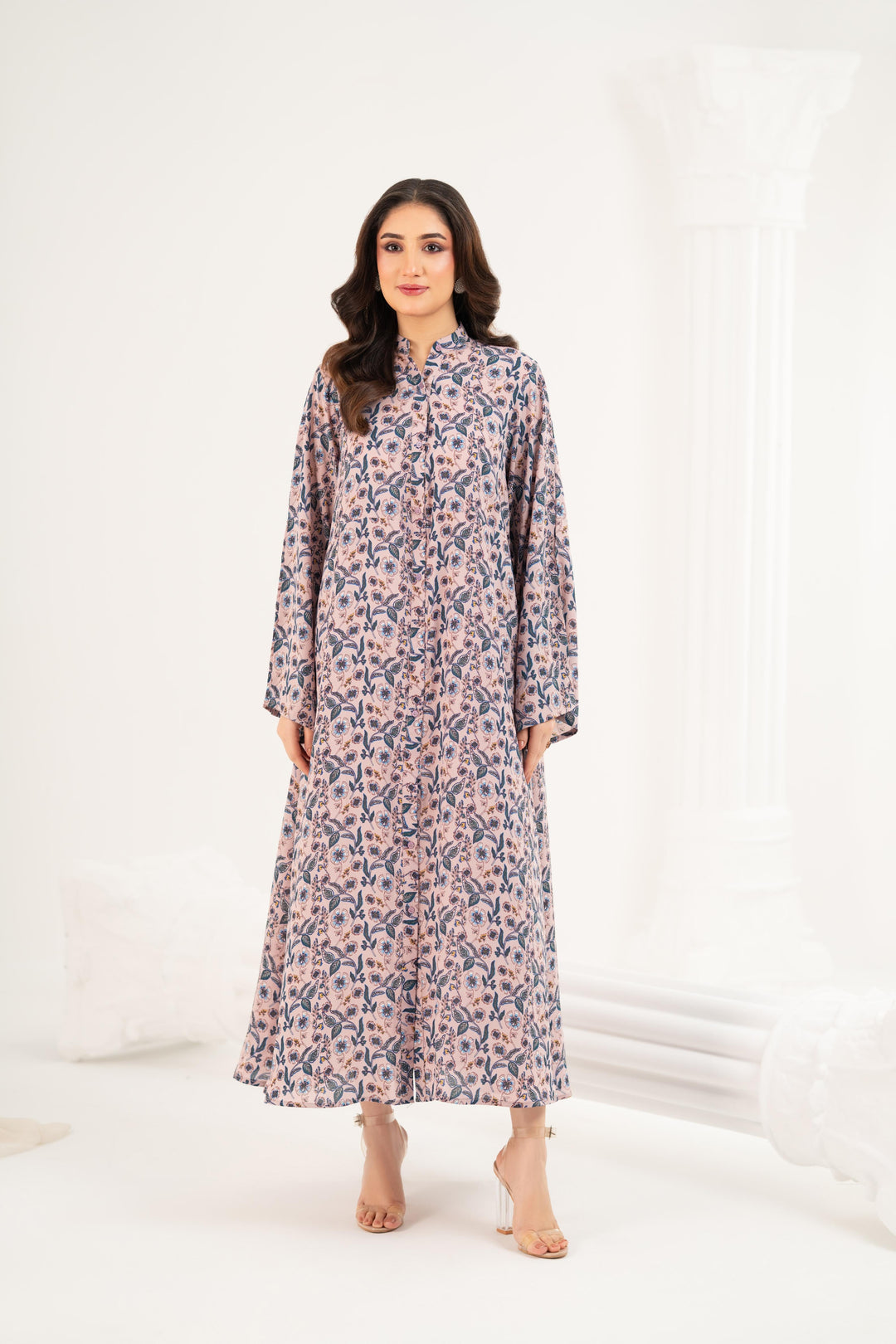 Vintage Garden Midi Dress