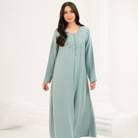 Sage Aura Midi Dress