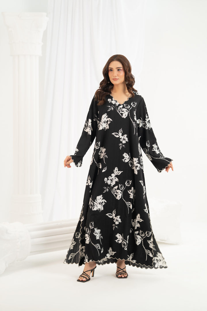 Midnight Floral Dress