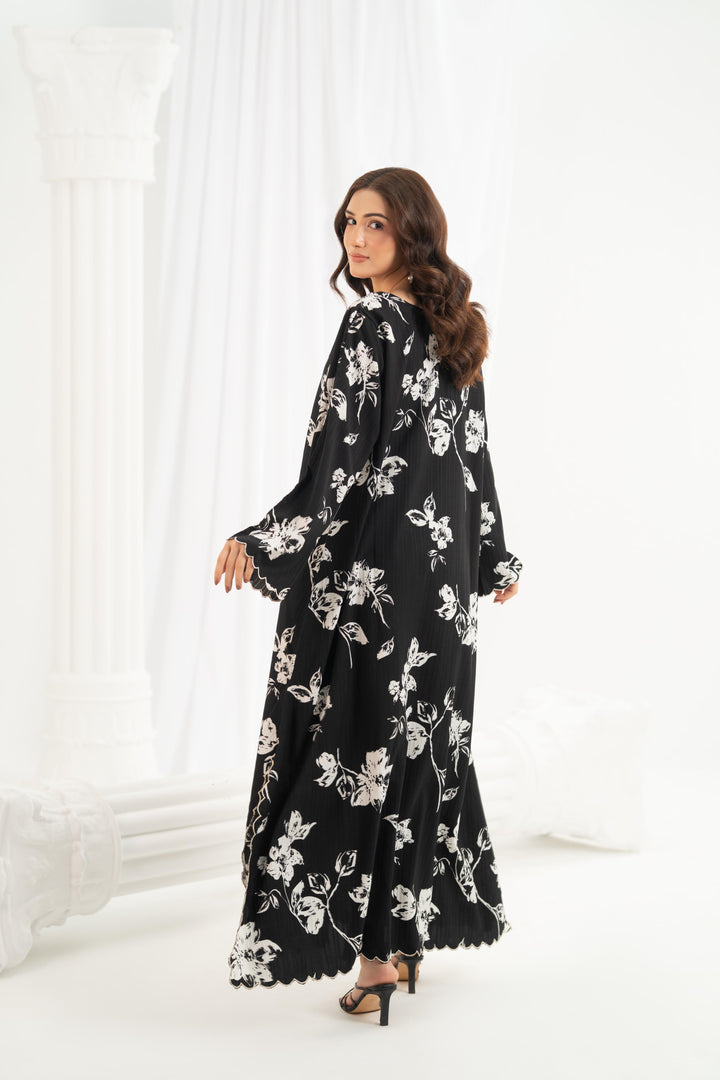 Midnight Floral Dress