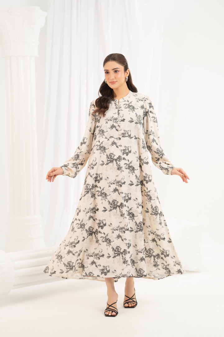 Heritage Rose Midi Dress