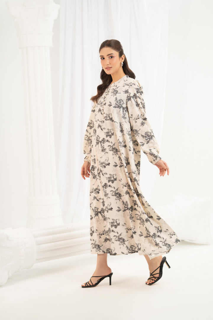 Heritage Rose Midi Dress