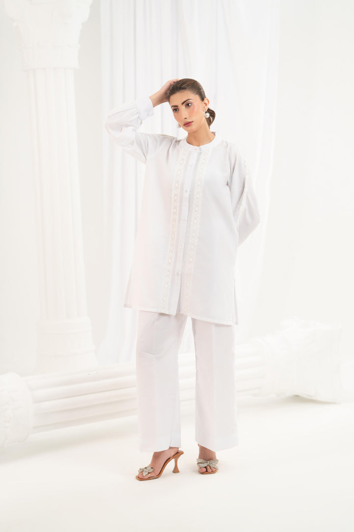 White Elegance Co-Ord