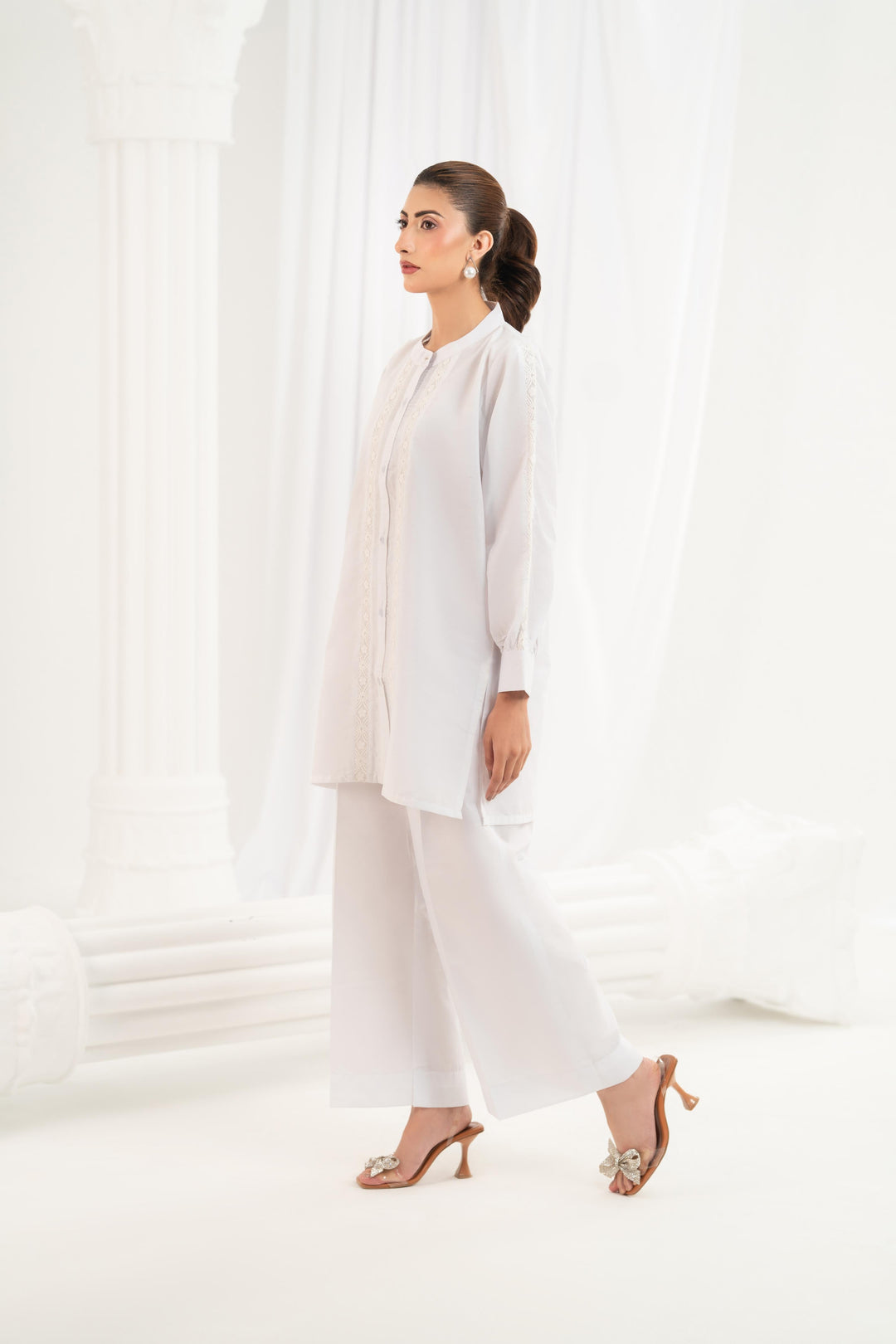 White Elegance Co-Ord