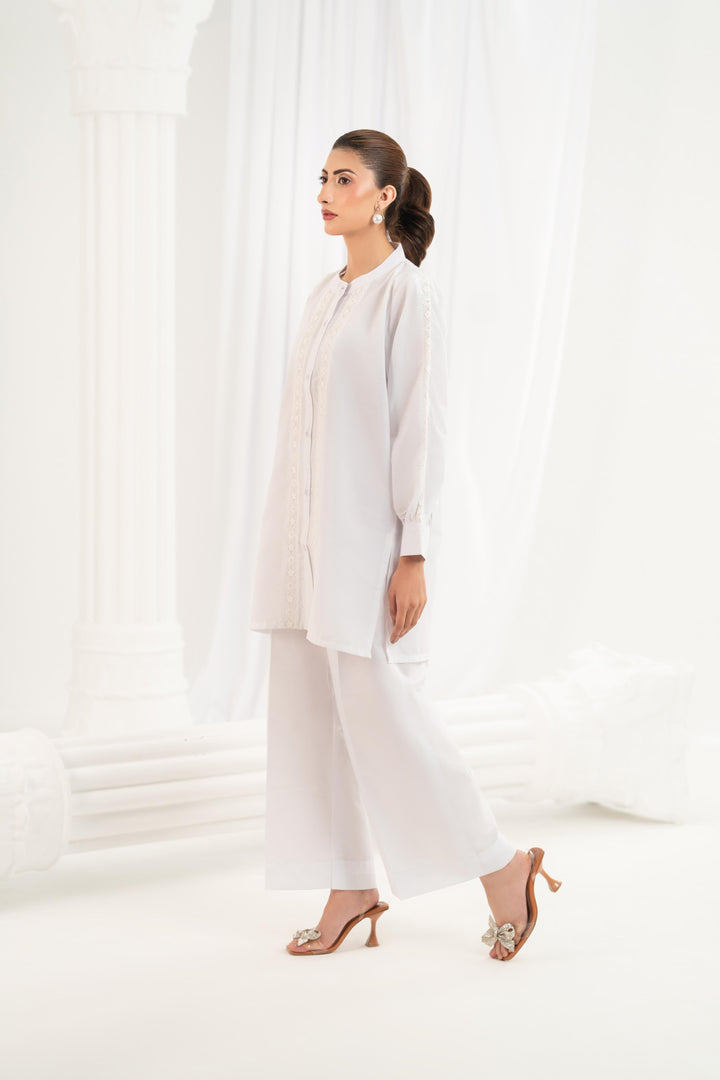 White Elegance Co-Ord