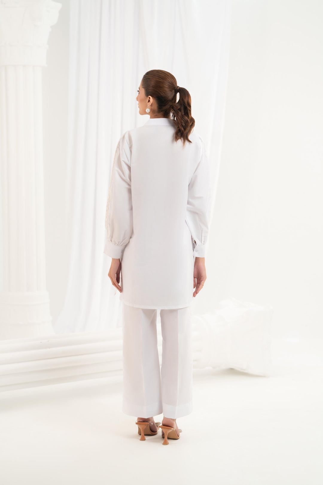 White Elegance Co-Ord