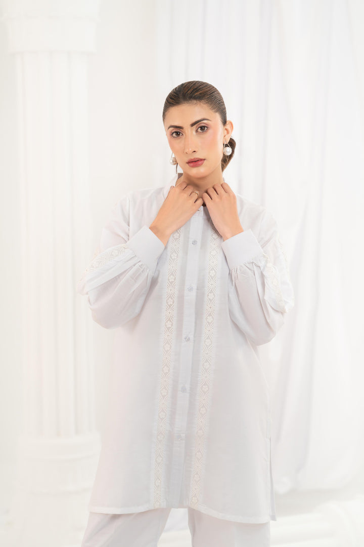 White Elegance Co-Ord