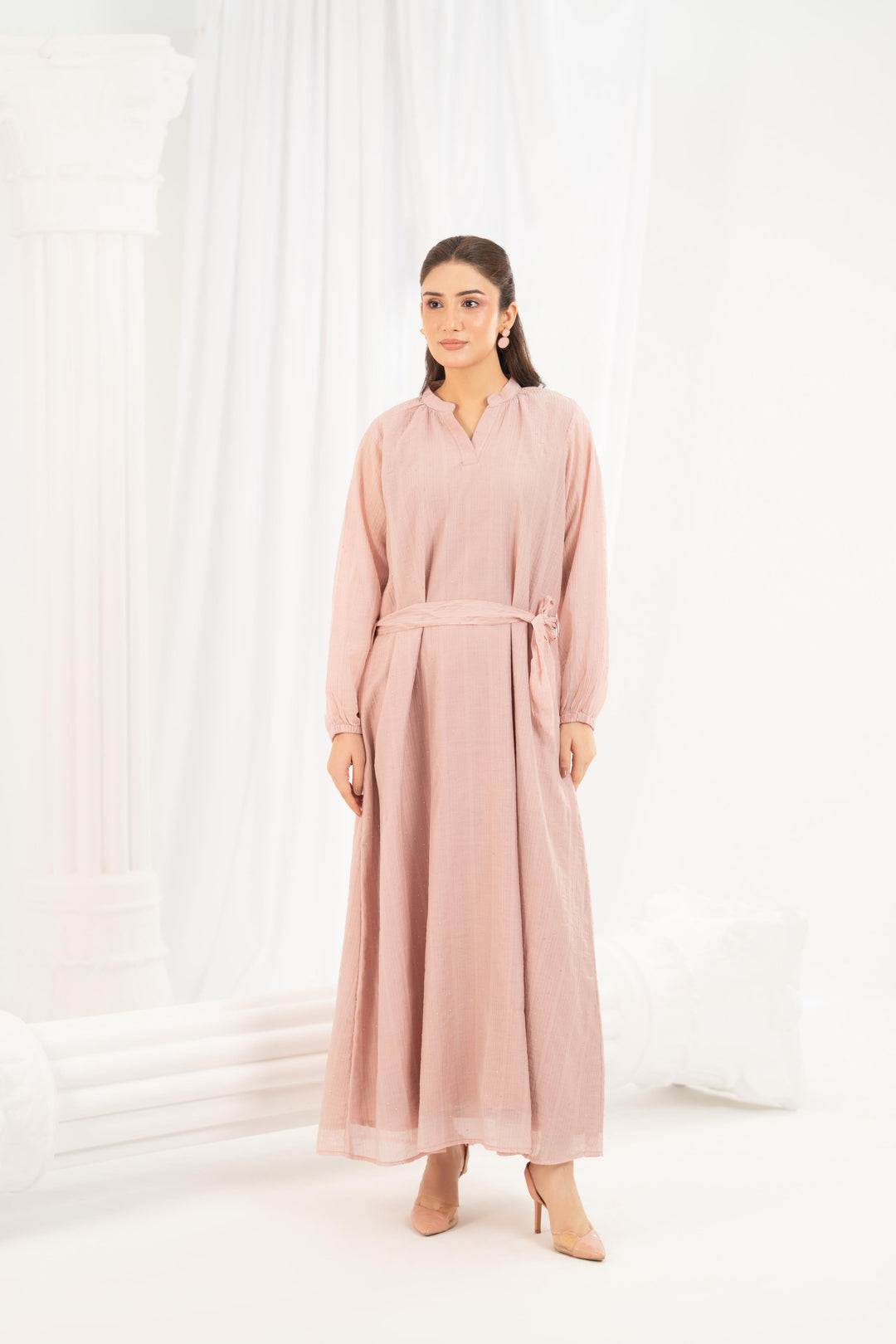 Blush Shimmer Dress