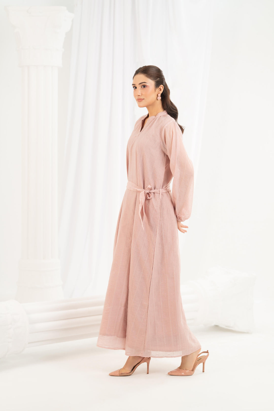 Blush Shimmer Dress