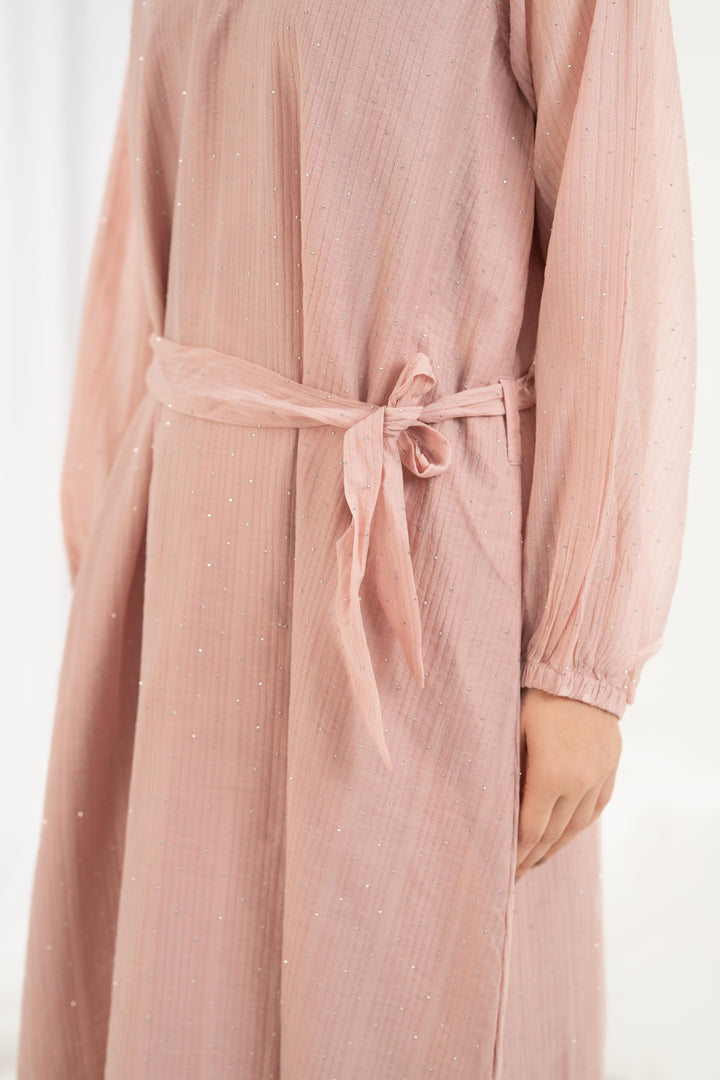 Blush Shimmer Dress