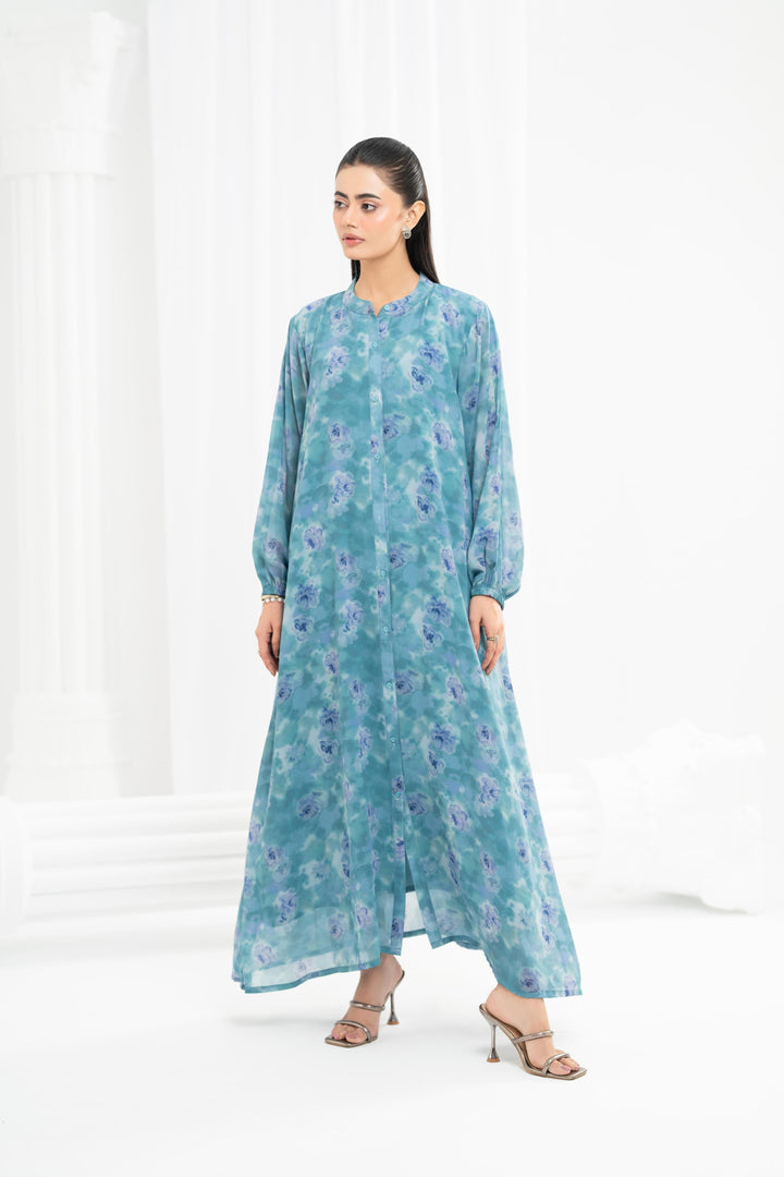 Watercolour Bloom Dress