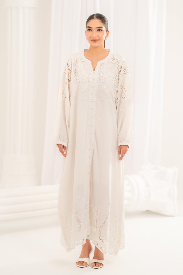 Cutwork Embroidered Dress