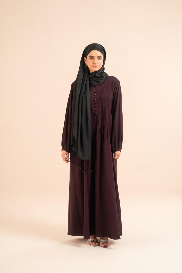 Soline Pleated Dress