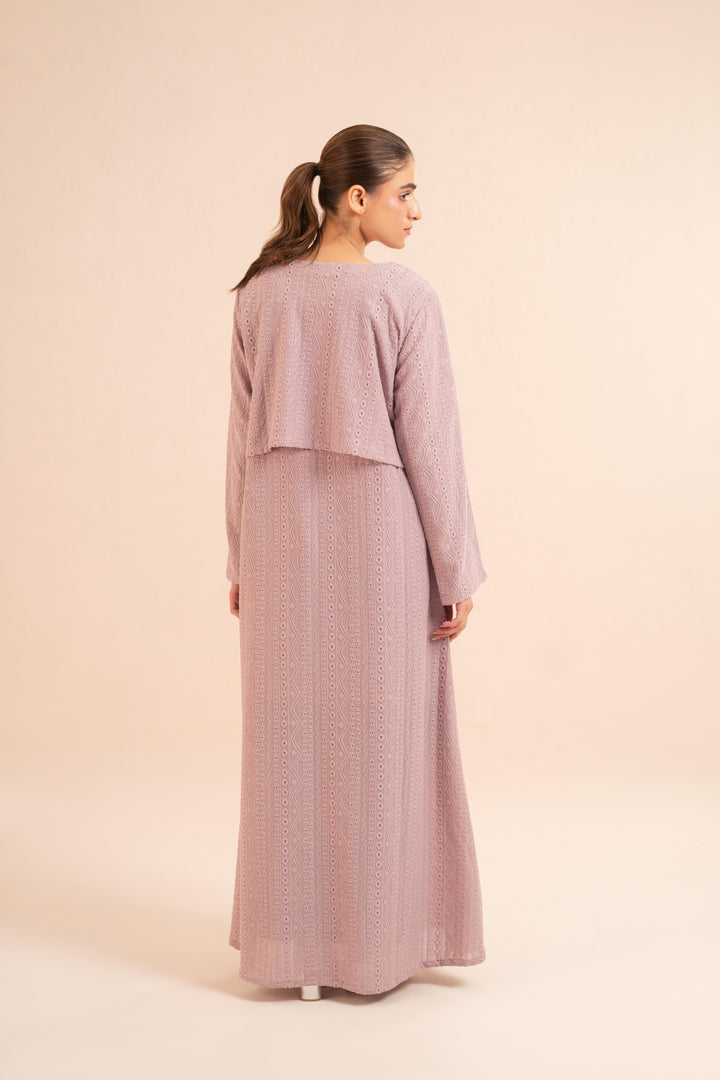 Liora Pointelle Layered Dress