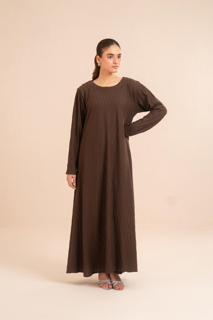 Nola Textured Jersey Dress