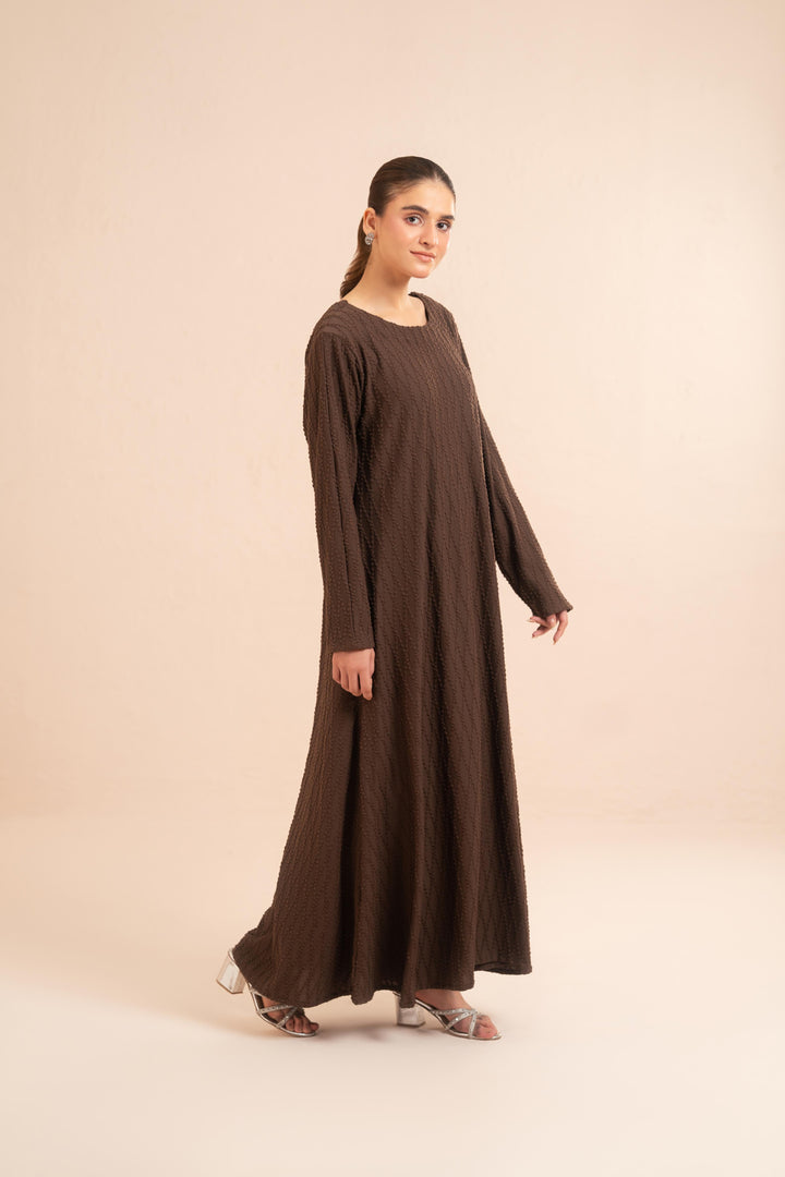 Nola Textured Jersey Dress