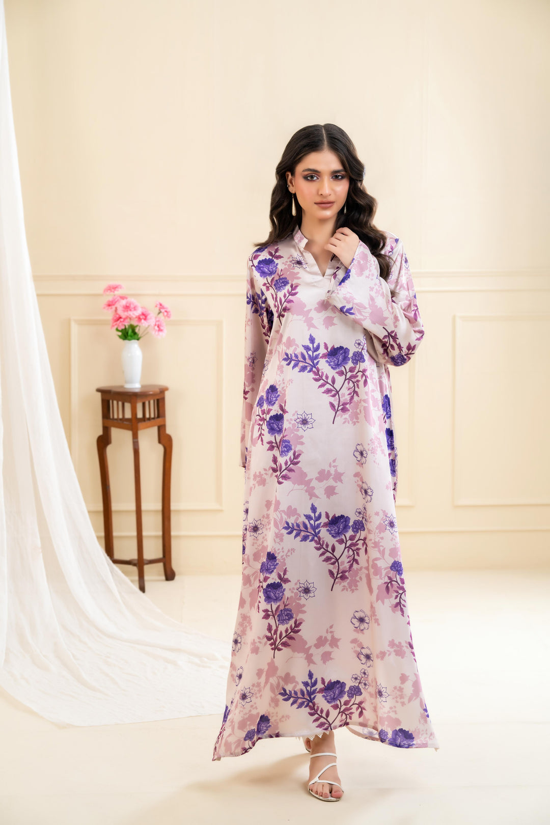 Yasmina Printed Maxi Dress