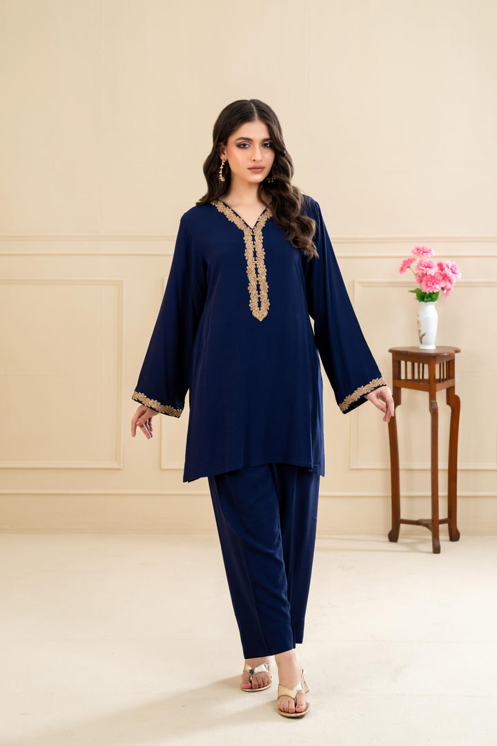Zayana Embellished Maxi Dress