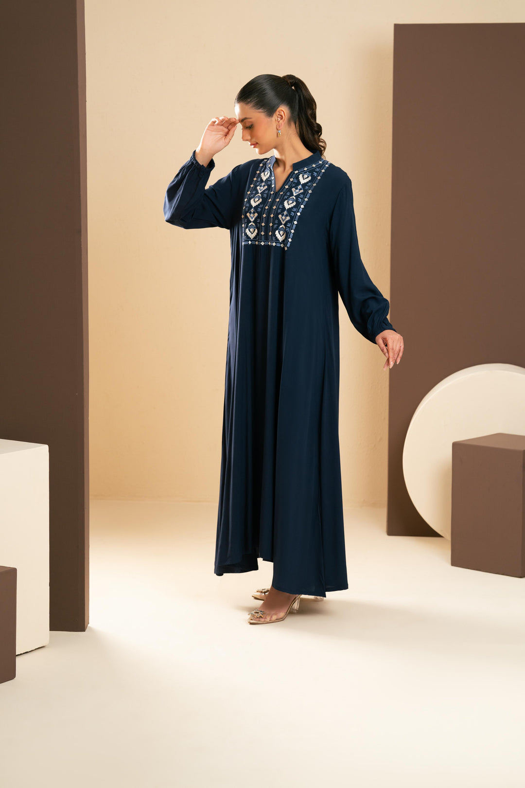 Bloom Embroidery Dress