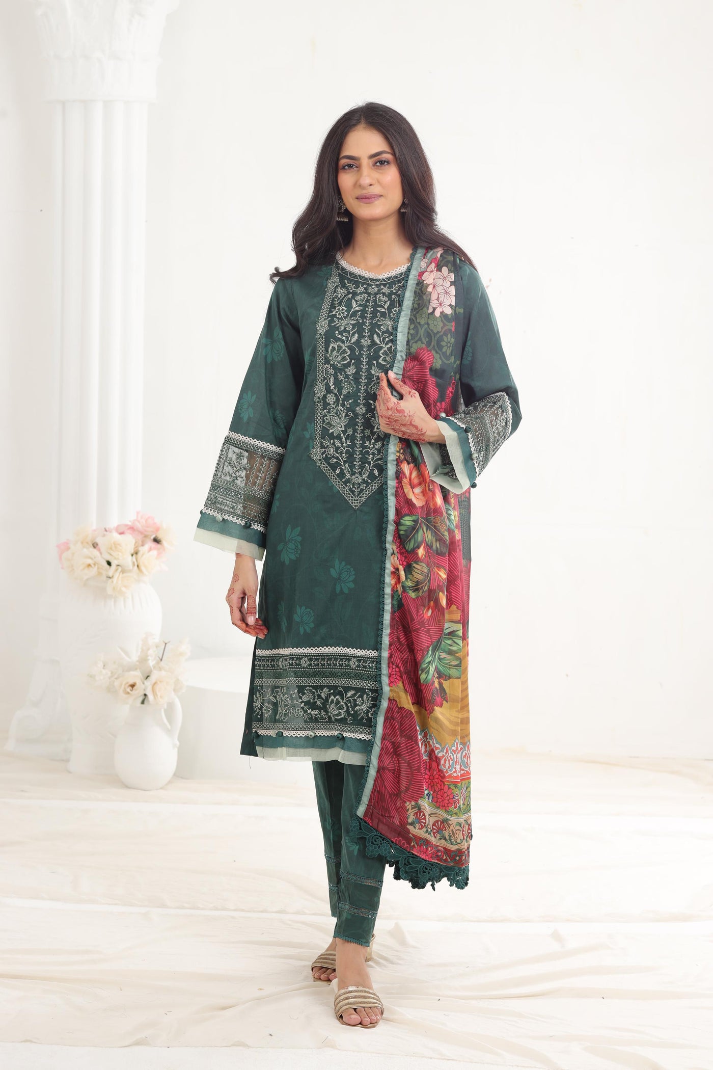 Jade - Farasha Seraya Stitched Lawn SS'24