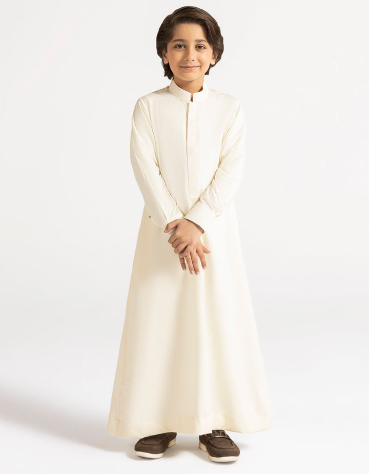 Blended Cream Jubba - J. Junaid Jamshed