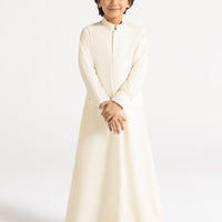 Blended Cream Jubba - J. Junaid Jamshed