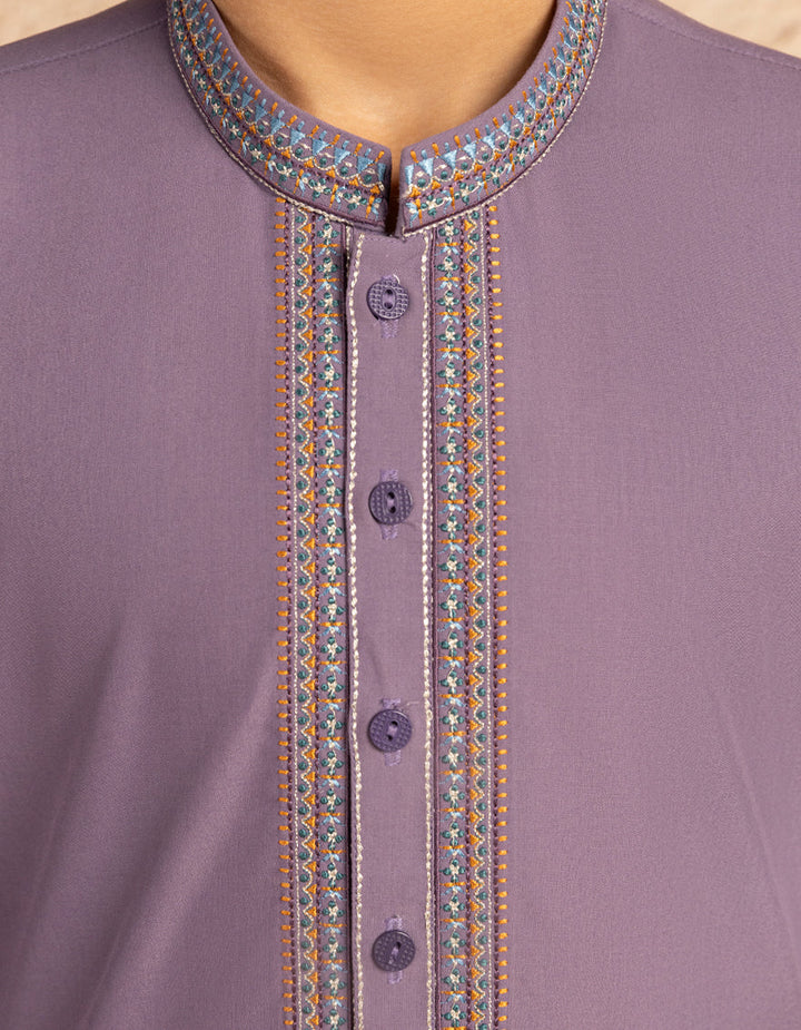 Blended Lavender Shalwar Kameez - J. Junaid Jamshed