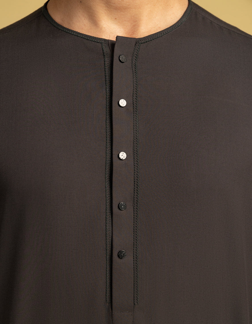 Blended Green Jubba - J. Junaid Jamshed