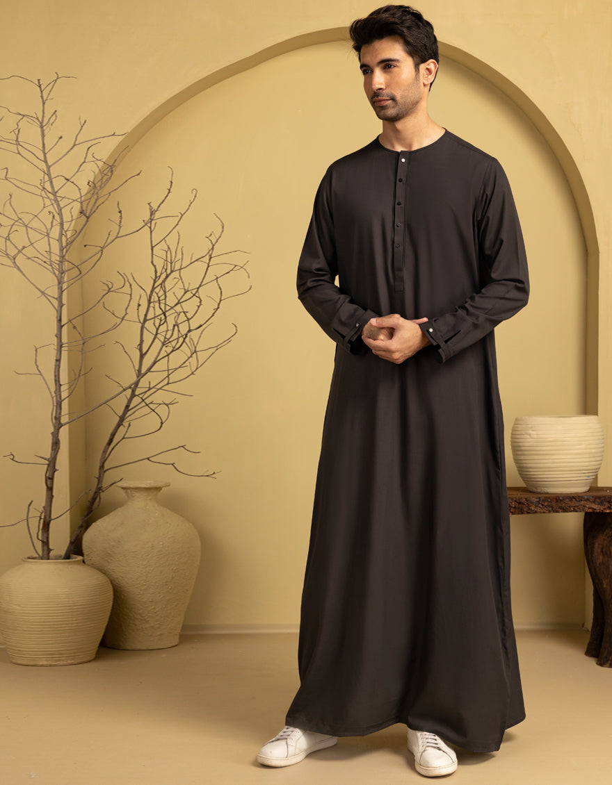 Blended Green Jubba - J. Junaid Jamshed