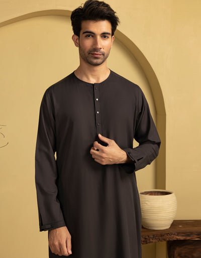 Blended Green Jubba - J. Junaid Jamshed