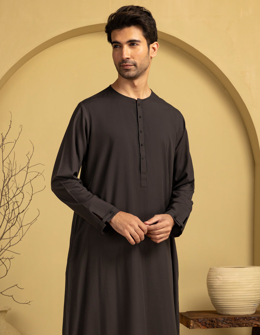 Blended Green Jubba - J. Junaid Jamshed