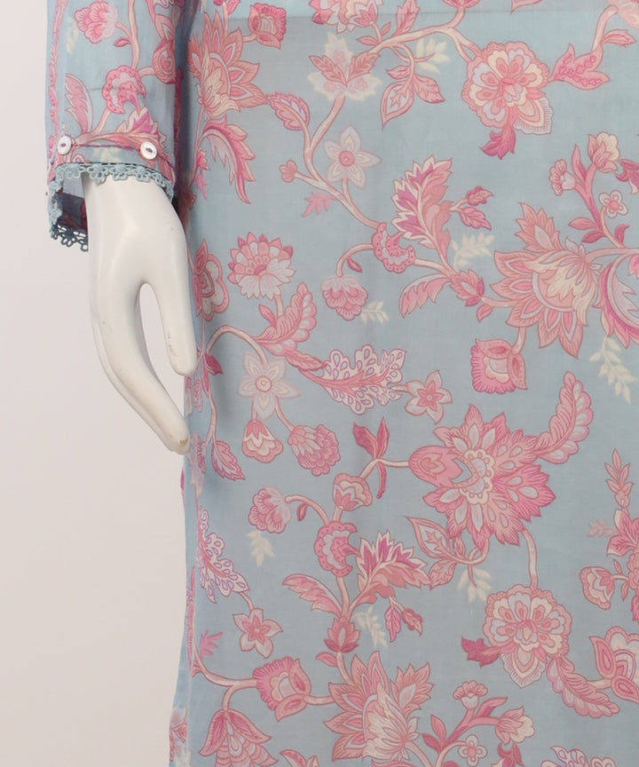 Lawn Multicolor Unstitched Suit - J. Junaid Jamshed