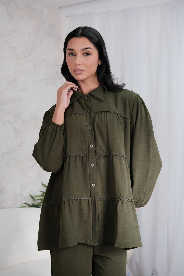 Sorella Khaki Co-Ord