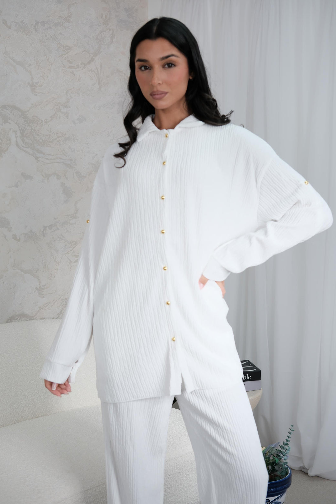 Arlette White Co-Ord