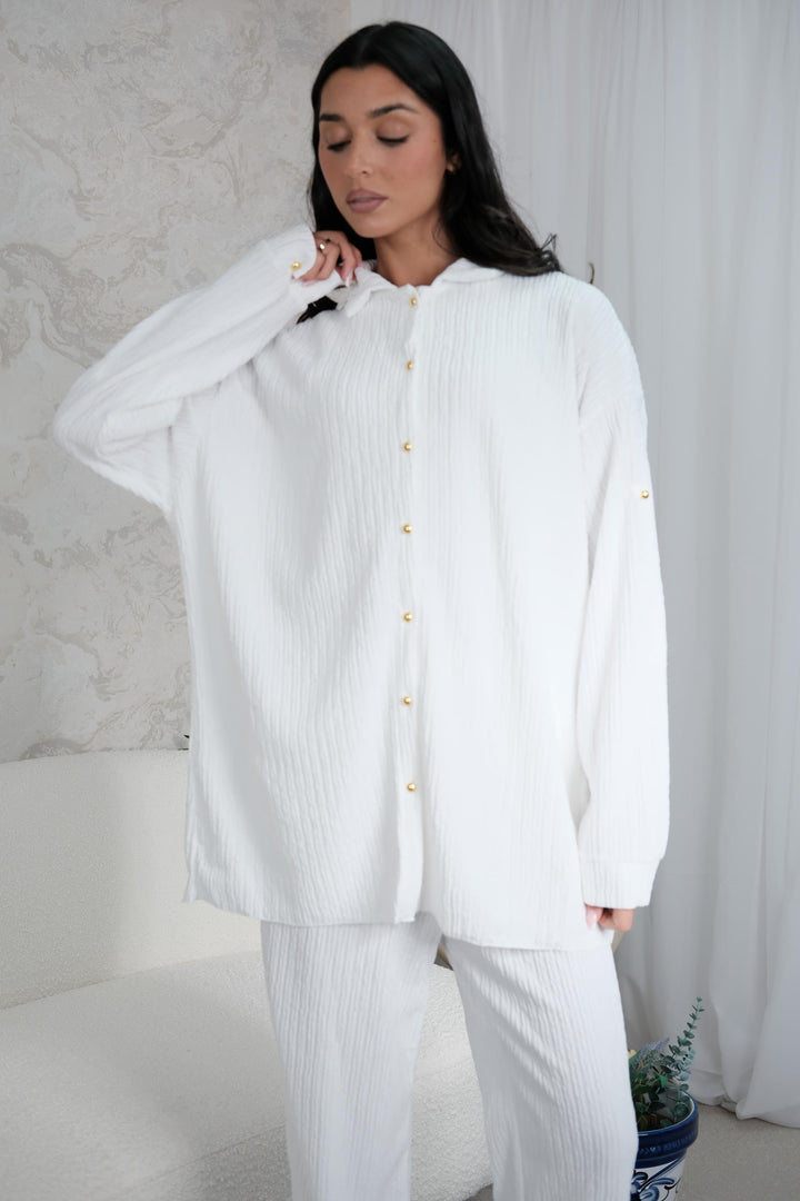 Arlette White Co-Ord