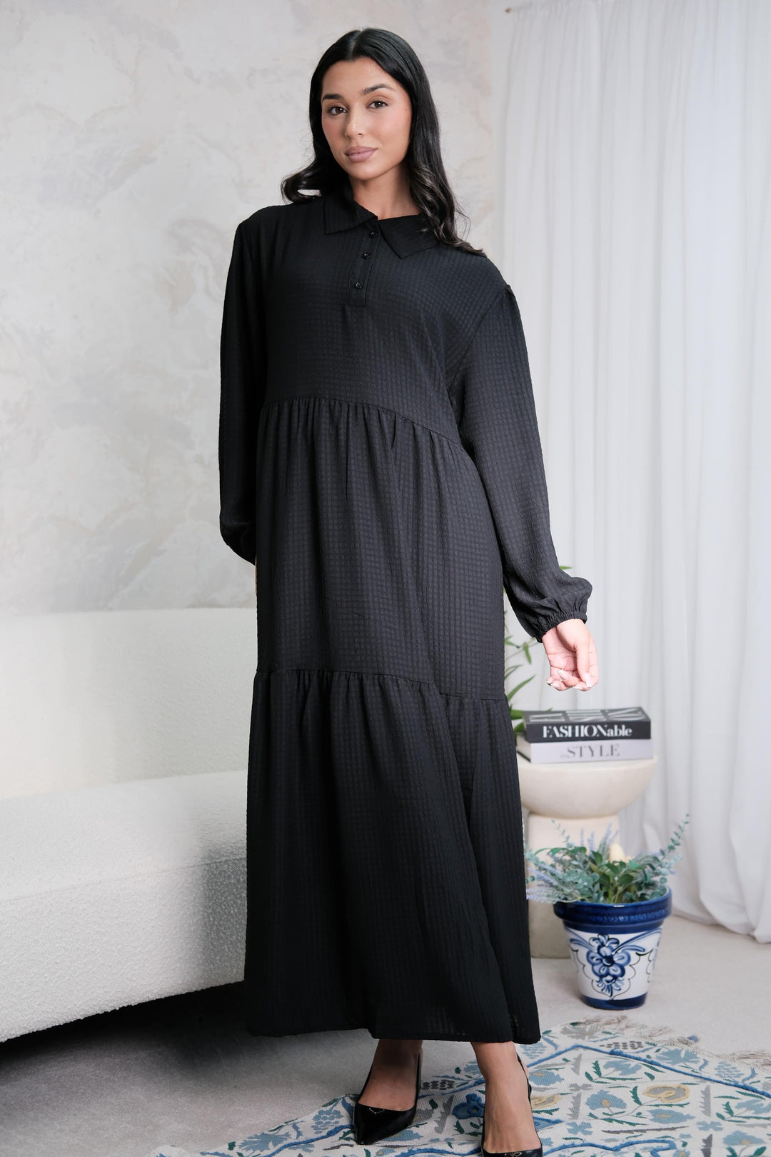 Enya Black Dress