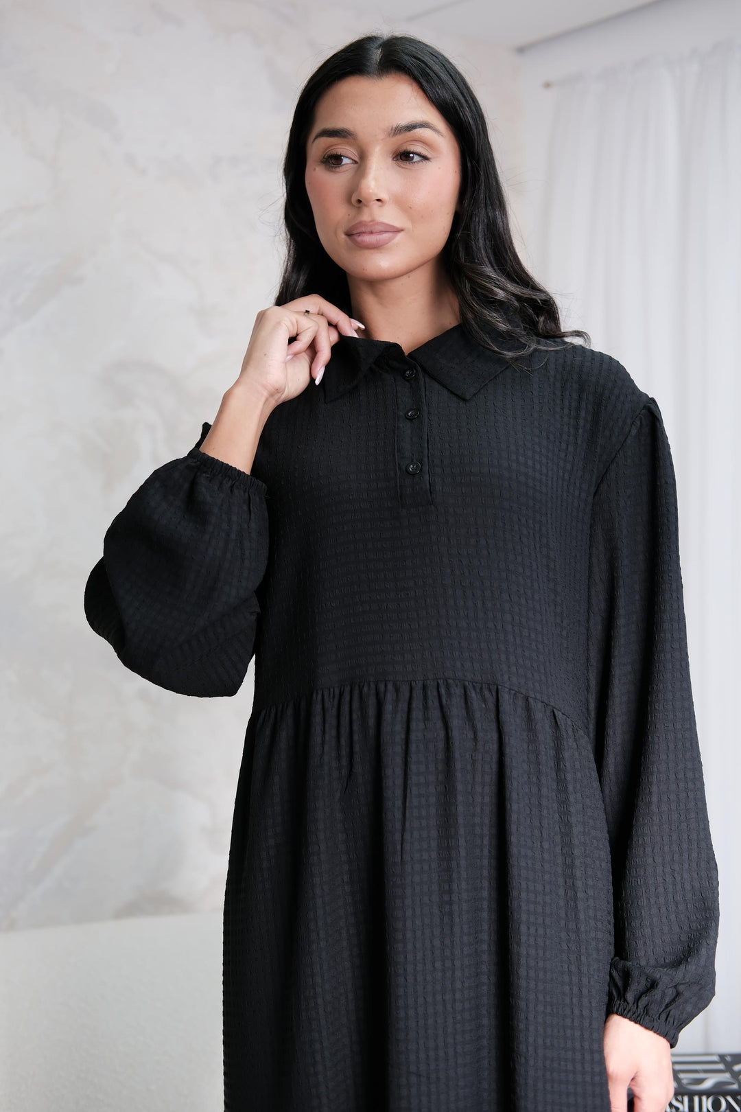 Enya Black Dress