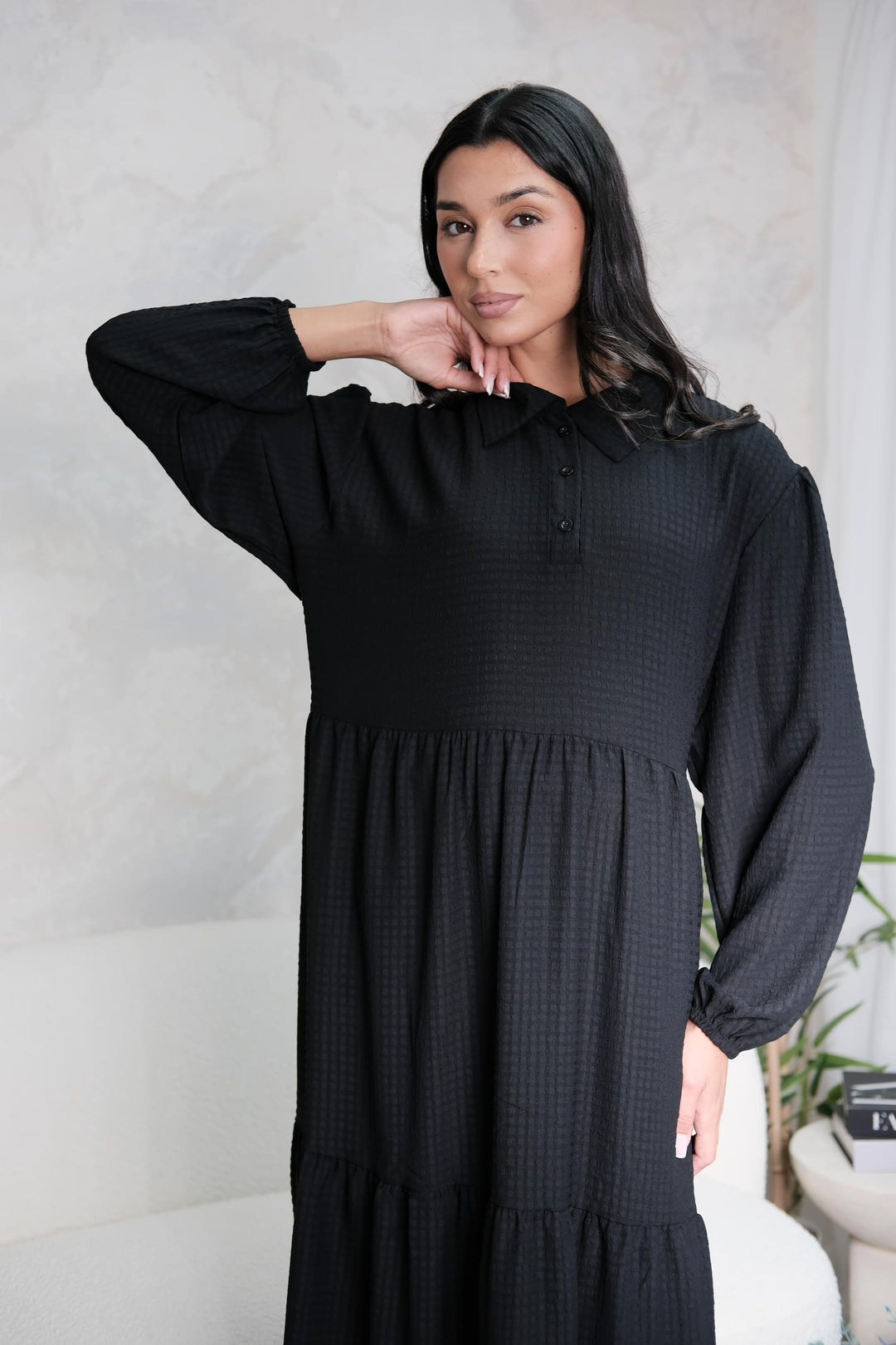 Enya Black Dress