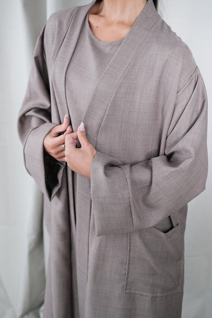 Le Noir Mocha Abaya